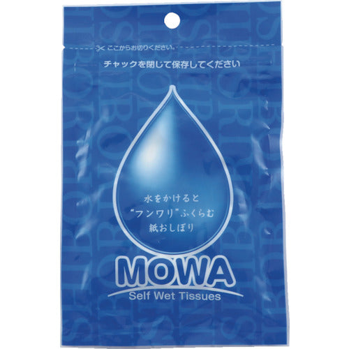 大黒　圧縮おしぼり　ＭＯＷＡ　１２個入（家庭用）　371531　1 袋