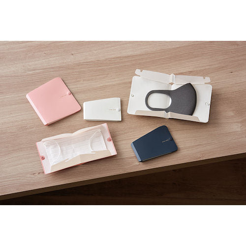 KING JIM Mask Case (1/2 size for cloth and polyurethane) MC1006-NY 1 piece