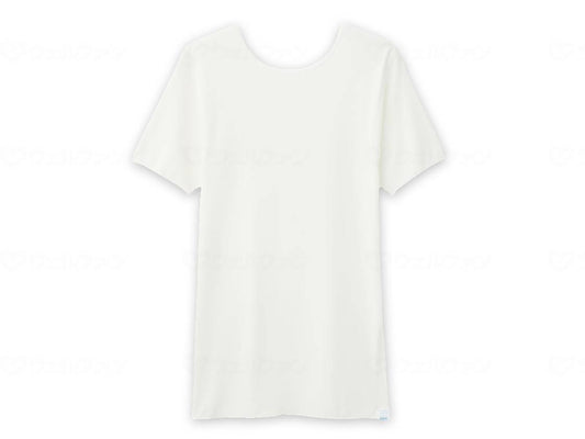 HONESTIES 앞뒤 뒤 맨즈 반소매 인 나 화이트 S