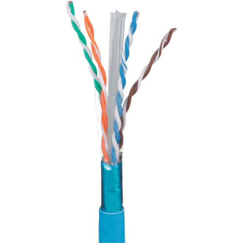 PANDUIT Category 6 AUTP cable 23AWG solid wire Flame retardant: CM Cable diameter: φ6.6mm 305m Blue PUC6AV04BU-EG PUC6AV04BU-EG 1 roll