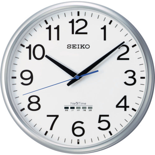 SEIKO Radio-controlled wall clock "Seiko Next Time ZS253S" (hybrid radio-controlled clock) ZS253S 1 unit