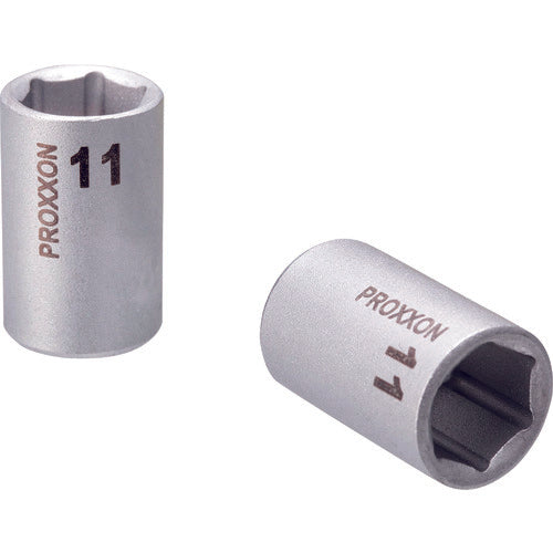 PROXXON Socket 1/4" (Hexagonal Type) 11mm 83724 1 pc