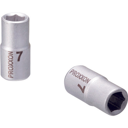 PROXXON Socket 1/4" (Hexagonal Type) 7mm 83716 1 pc