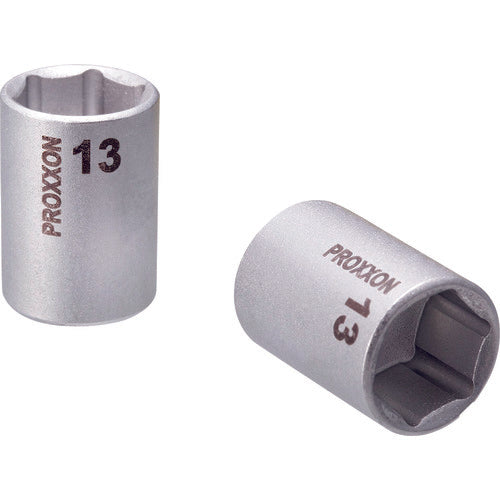 PROXXON Socket 1/4" (Hexagonal Type) 13mm 83728 1 pc