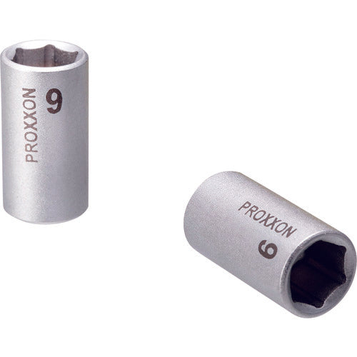 PROXXON Socket 1/4" (Hexagonal Type) 9mm 83720 1 pc