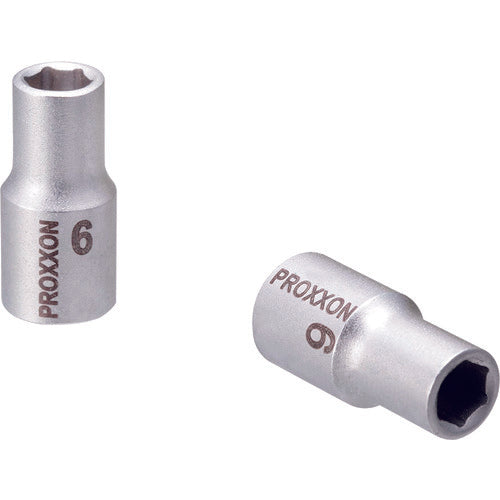 PROXXON Socket 1/4" (Hexagonal Type) 6mm 83714 1 pc