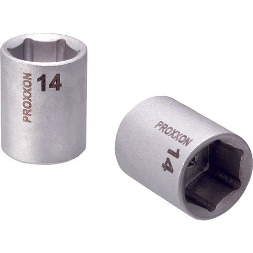 PROXXON Socket 1/4" (Hexagonal Type) 14mm 83729 1 pc