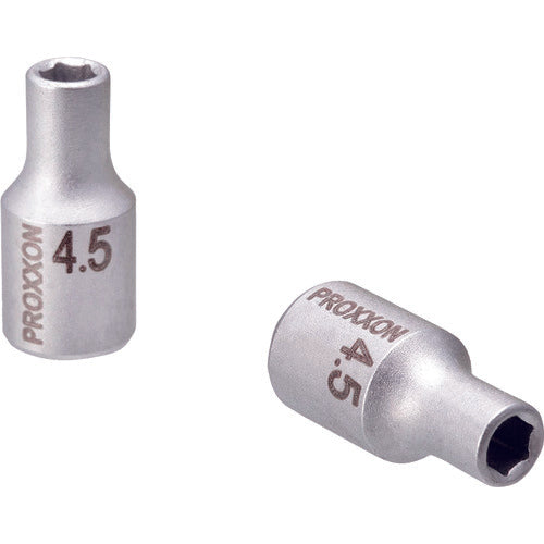 PROXXON Socket 1/4" (Hexagonal Type) 4.5mm 83711 1 pc