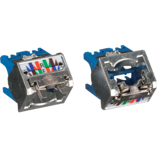 ＰＡＮＤＵＩＴ　カテゴリ６Ａ　上下４５度シールドアングル　シールド付きモジュラージャック用キャップ　青　ＣＪＳＵＤＣＡＰＢＵ−Ｘ　CJSUDCAPBU-X　1 袋