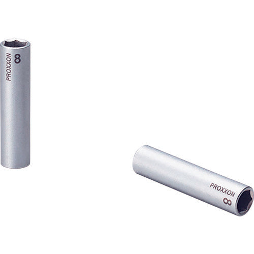 PROXXON Deep Socket 1/4" (Hexagonal Type) 8mm 83773 1 pc