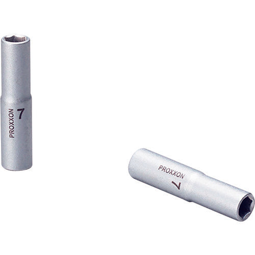 PROXXON Deep Socket 1/4" (Hexagonal Type) 7mm 83772 1 pc