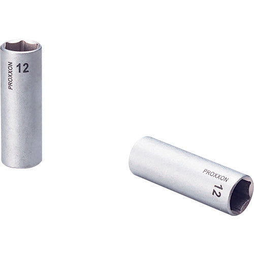 PROXXON Deep Socket 1/4" (Hexagonal Type) 12mm 83777 1 pc