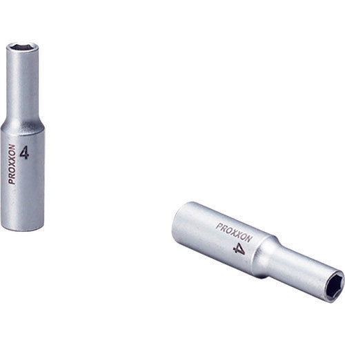 PROXXON Deep Socket 1/4" (Hexagonal Type) 4mm 83768 1 pc