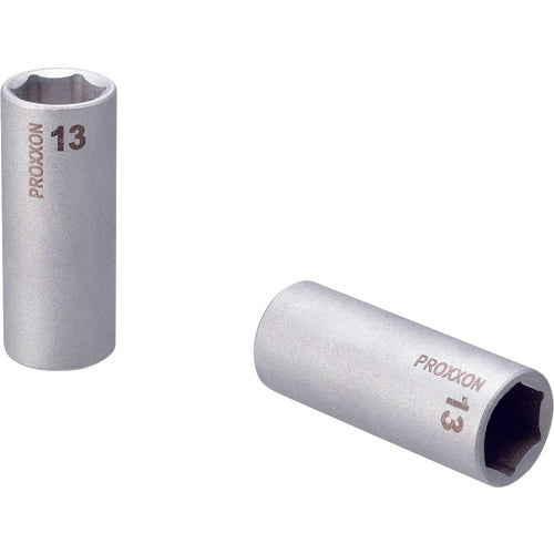 ＰＲＯＸＸＯＮ　ディープソケット３／８”（６角タイプ）　１３ｍｍ　83542　1 個