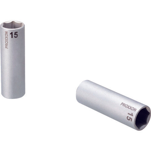 ＰＲＯＸＸＯＮ　ディープソケット３／８”（６角タイプ）　１５ｍｍ　83544　1 個