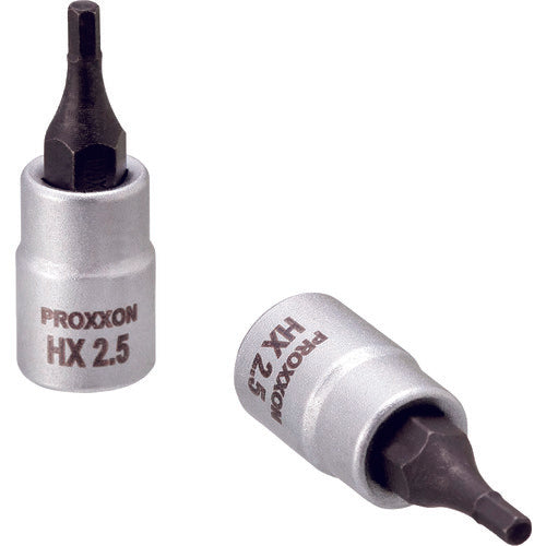 PROXXON Hex Bit Socket 1/4" 2.5mm 83745 1 pc