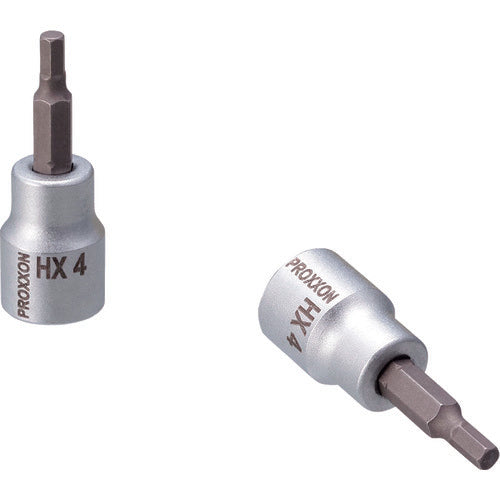 PROXXON 헥스 비트 소켓 3/8” 4mm 83575 1개