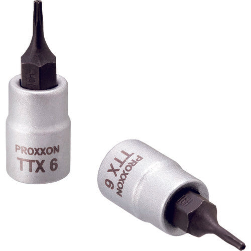 PROXXON Torx [R Down] Bit Socket with Tamper Proof Hole TTX6 83752 1 pc