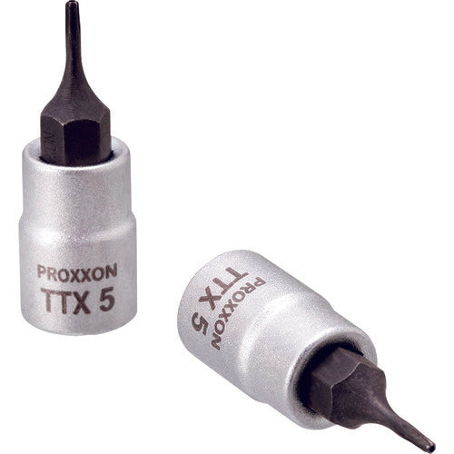 PROXXON Torx [R Down] Bit Socket with Tamper Proof Hole TTX5 83751 1 pc