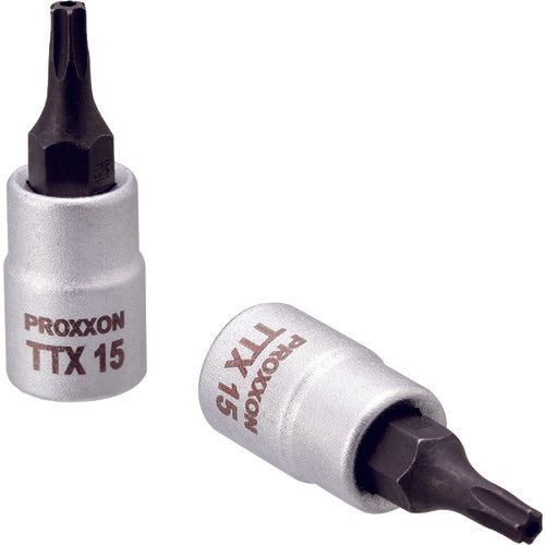 PROXXON Torx [R Down] Bit Socket with Tamper Proof Hole TTX15 83756 1 pc