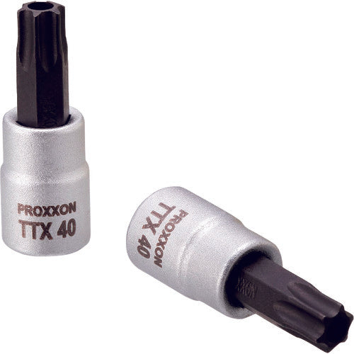PROXXON Torx [R Down] Bit Socket with Tamper Proof Hole TTX40 83764 1 pc