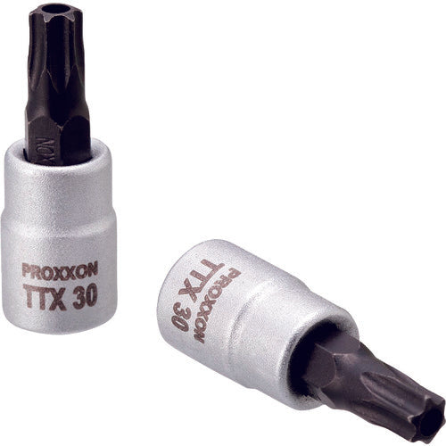 PROXXON Torx [R Down] Bit Socket with Tamper Proof Hole TTX30 83762 1 pc