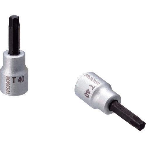ＰＲＯＸＸＯＮ　トルクス［［Ｒ下］］ビットソケット３／８”　Ｔ４０　83588　1 個