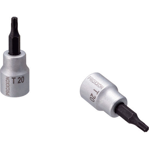 ＰＲＯＸＸＯＮ　トルクス［［Ｒ下］］ビットソケット３／８”　Ｔ２０　83584　1 個