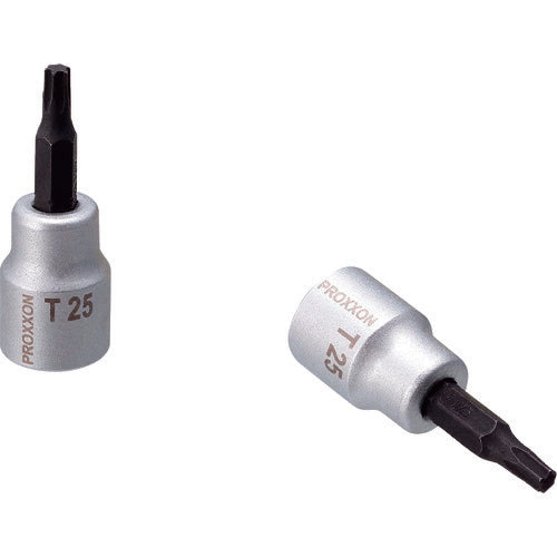 ＰＲＯＸＸＯＮ　トルクス［［Ｒ下］］ビットソケット３／８”　Ｔ２５　83585　1 個