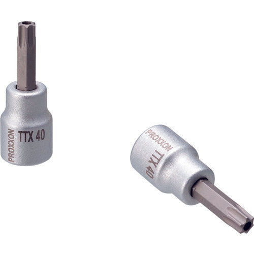 PROXXON Torx [R] Bit Socket 3/8" with Tamper Proof Hole TTX40 83597 1 pc