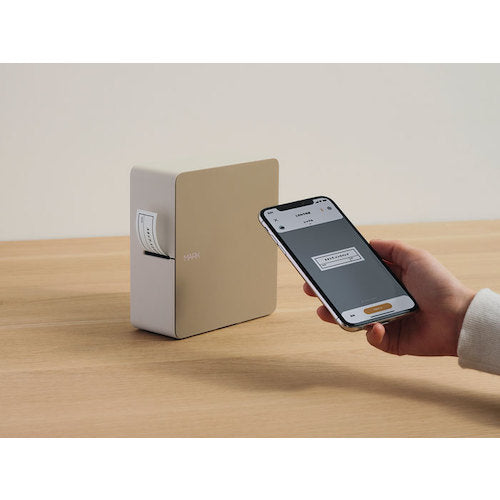 ＫＩＮＧ　ＪＩＭ　ラベルプリンター「テプラ」ＰＲＯ　ＳＲ−ＭＫ１　ベージュ　SR-MK1-BE　1 台