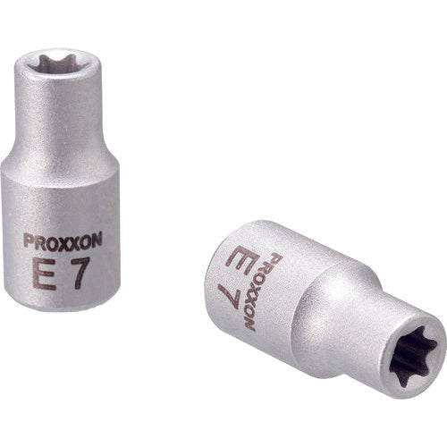 PROXXON E-type Torx bit socket 1/4" E7 83793 1 piece