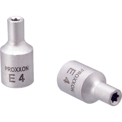 PROXXON E-type Torx bit socket 1/4" E4 83788 1 piece