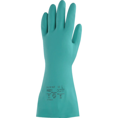 ＤＡＩＬＯＶＥ　化学防護手袋　ダイローブバリュー　ＹＮ５０１１　Ｓサイズ　DVYN5011-S　1 双