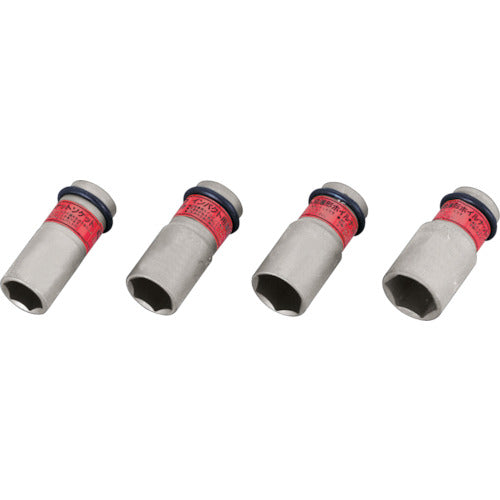 TONE 임팩트용 박형 호일너트 소켓(자동차 정비용) 대변 치수 22mm 삽입각 12.7mm 4A-22N 1개