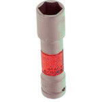 TONE 임팩트용 얇은 롱 포일 너트 소켓 19mm 4A-19LN 1개