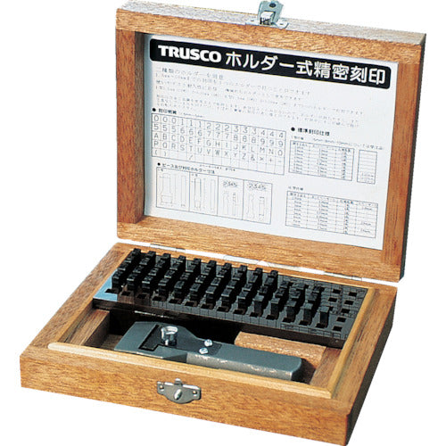 TRUSCO Holder-type precision engraving 4mm SHK-40 1 S