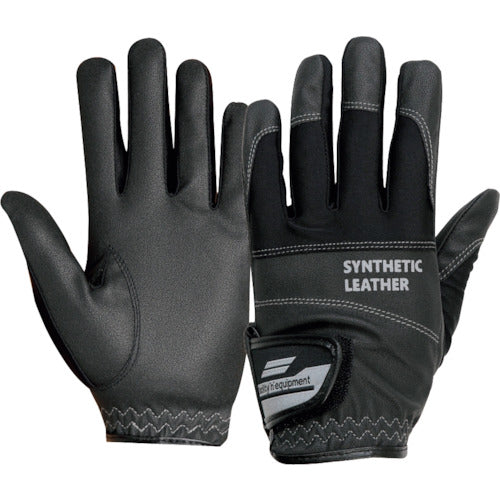 Otafuku Light Work PU Gloves, Light, Black, LL, K-81-BK-LL, 1 pair