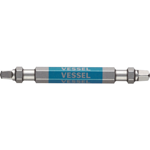 ＶＥＳＳＥＬ　剛彩ビット　１０本組　（両頭スクエア）　ＳＱ３×６５ｍｍ　GS10PSQ3065F　1 PK