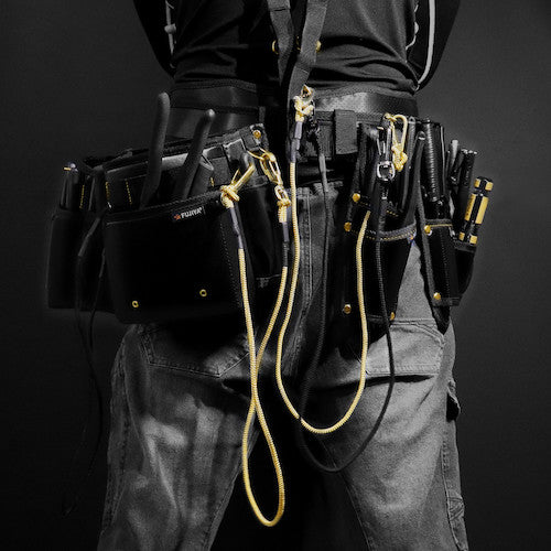 Fujiya Eccentric Power Pliers (with burr removal function, black gold) 3020N-225BG 1 piece