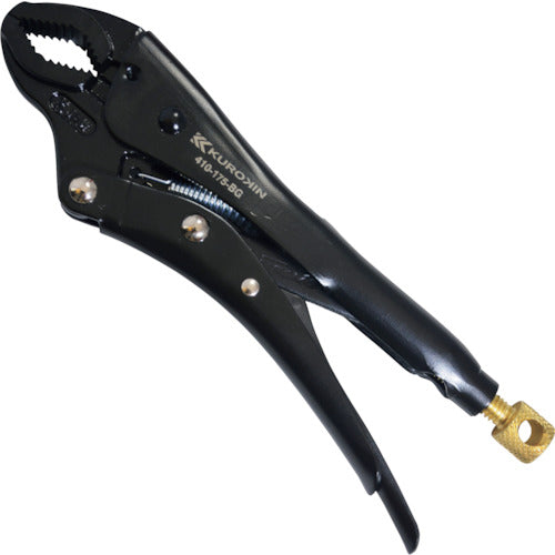 Fujiya Locking Pliers (for Pipes, Black Gold) 410-175-BG 1 Pcs