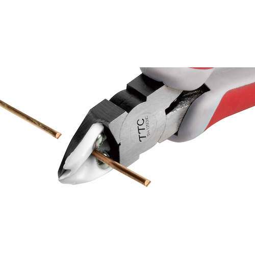 ＴＴＣ　つかめるニッパー強力タイプ１２５ｍｍ　TH-125CNC　1 丁