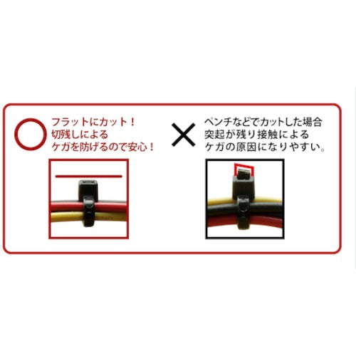 ＴＴＣ　つかめるニッパー強力タイプ１２５ｍｍ　TH-125CNC　1 丁
