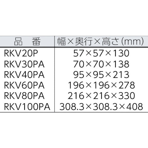 ＥＸＥＮ　リレーノッカー　バイブタイプ　（平面取付用）　ＲＫＶ８０ＰＡ　RKV80PA　1 台