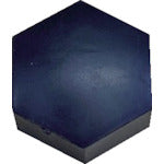 TRUSCO 육각 구멍 차단 부품 리세스 이너 대변 10 M12JISB1176 육각 구멍 부착 볼트용 옥외 대응 블랙 12개입 RES-P-H10-12-BK 1 S