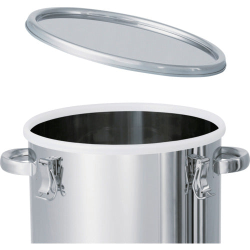 MONOVATE 스테인레스 스탠크 캐치 클립식 밀폐 탱크(뚜껑 부착) 7L CTH-21 1개