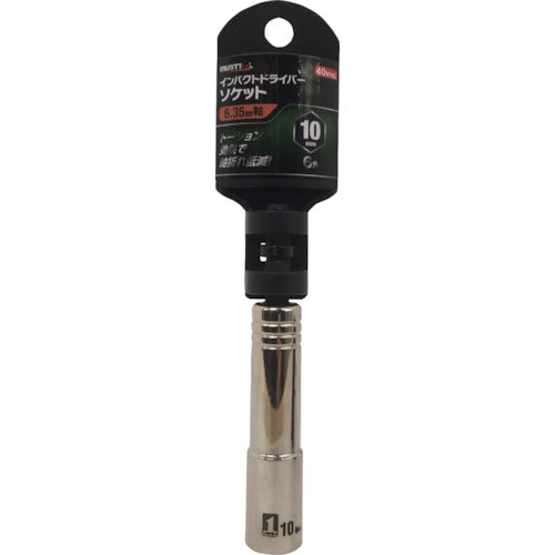 MUSTOOL 임팩트 드라이버 소켓 10mm 6각 ID10-6K 19741 1개