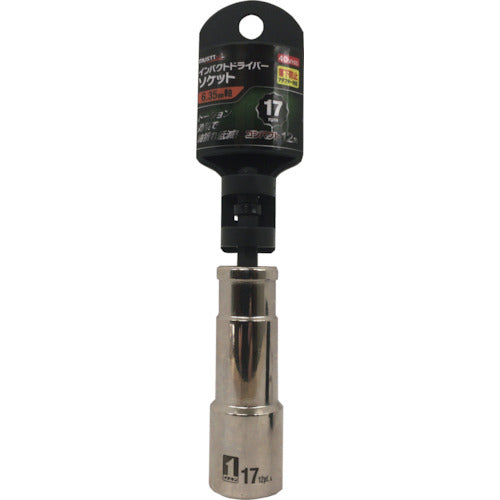 MUSTOOL 임팩트 드라이버 소켓 17mm 12각 ID17C-12K 19746 1개