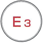 KM Industries Stainless Steel ES-3 1 piece