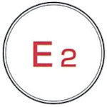 KM Industries Stainless Steel ES-2 1 piece